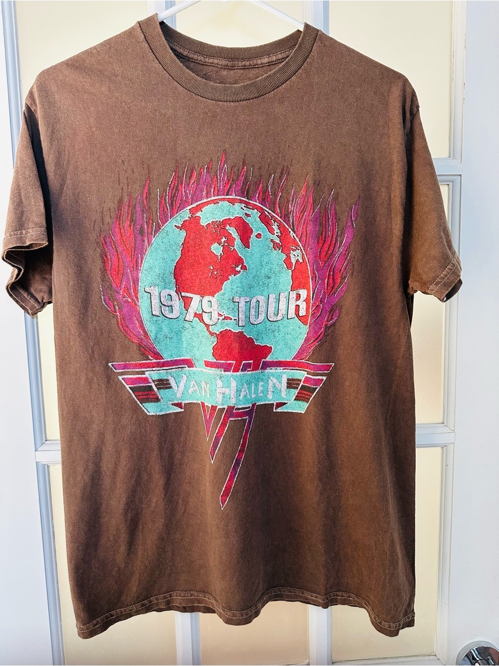 Van Halen 1979 Tour Graphic Cotton Tee, size M